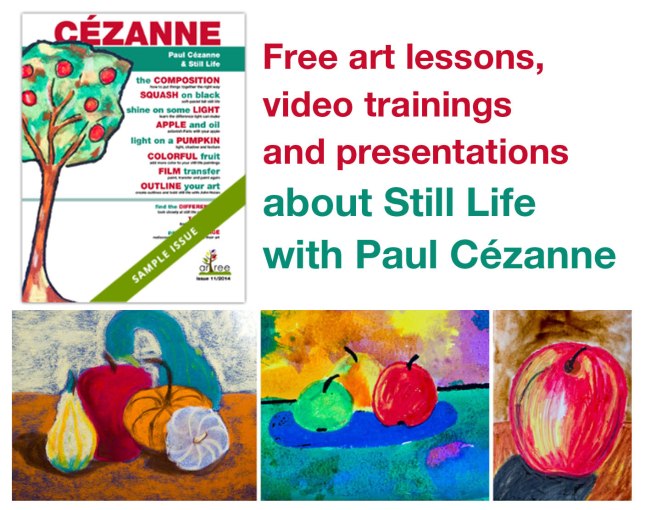 free cezanne art lessons for kids